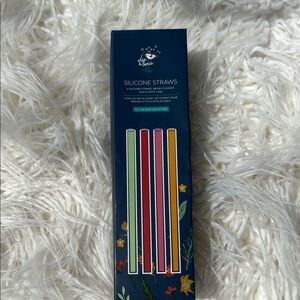 Silicone Straws - Multicolor Set new in the package #2651